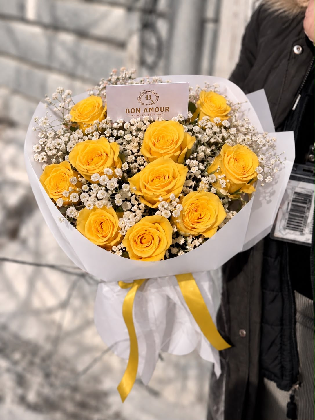 DOZEN YELLOW ROSES