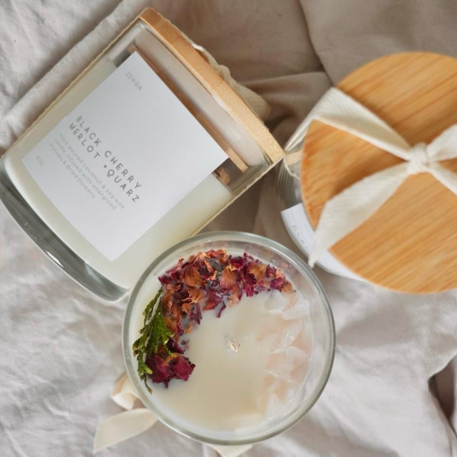 COCONUT SOY QUARTZ CANDLE