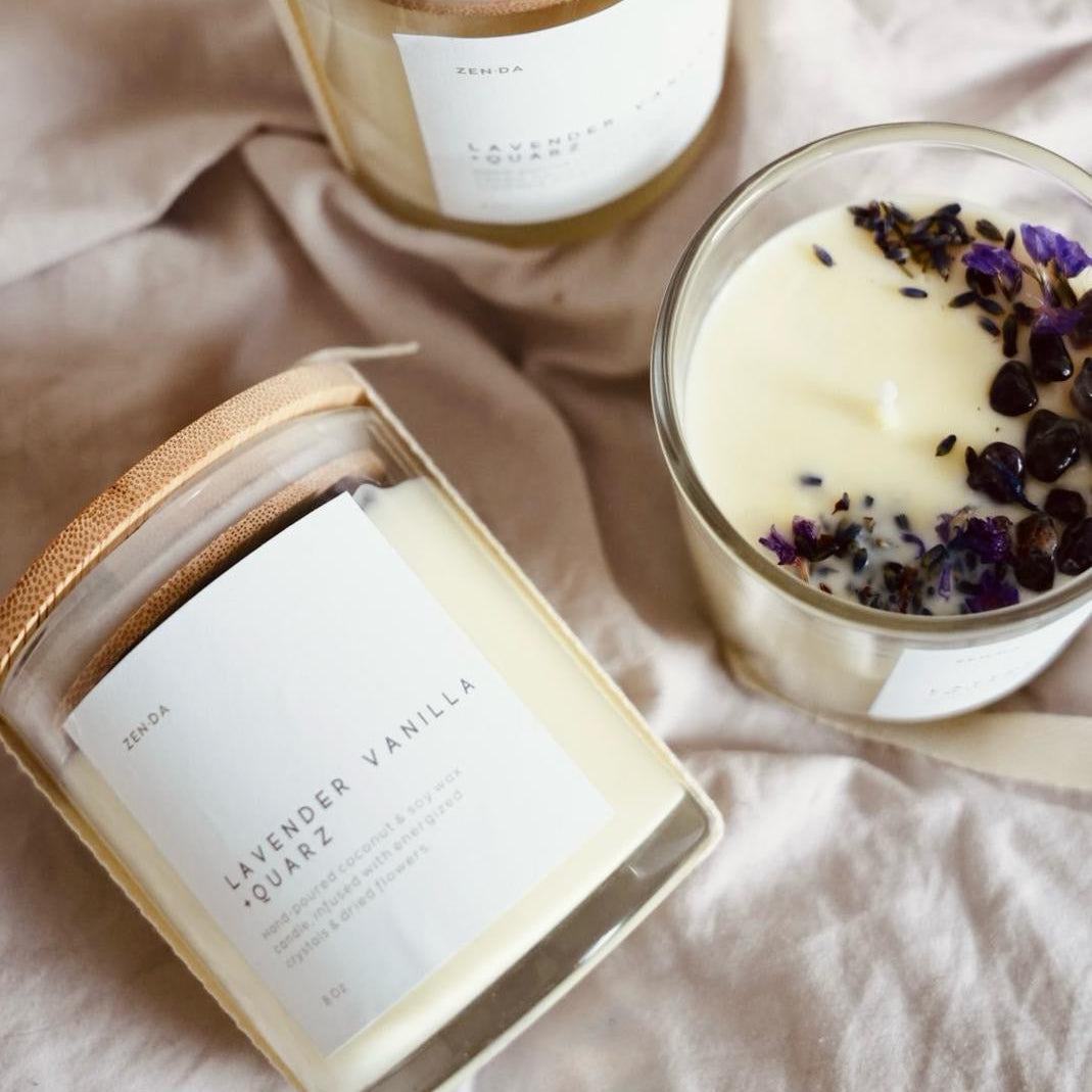 COCONUT SOY QUARTZ CANDLE