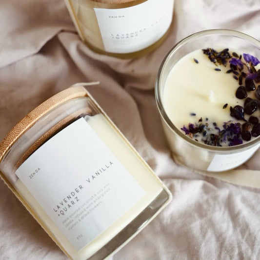 COCONUT SOY QUARTZ CANDLE
