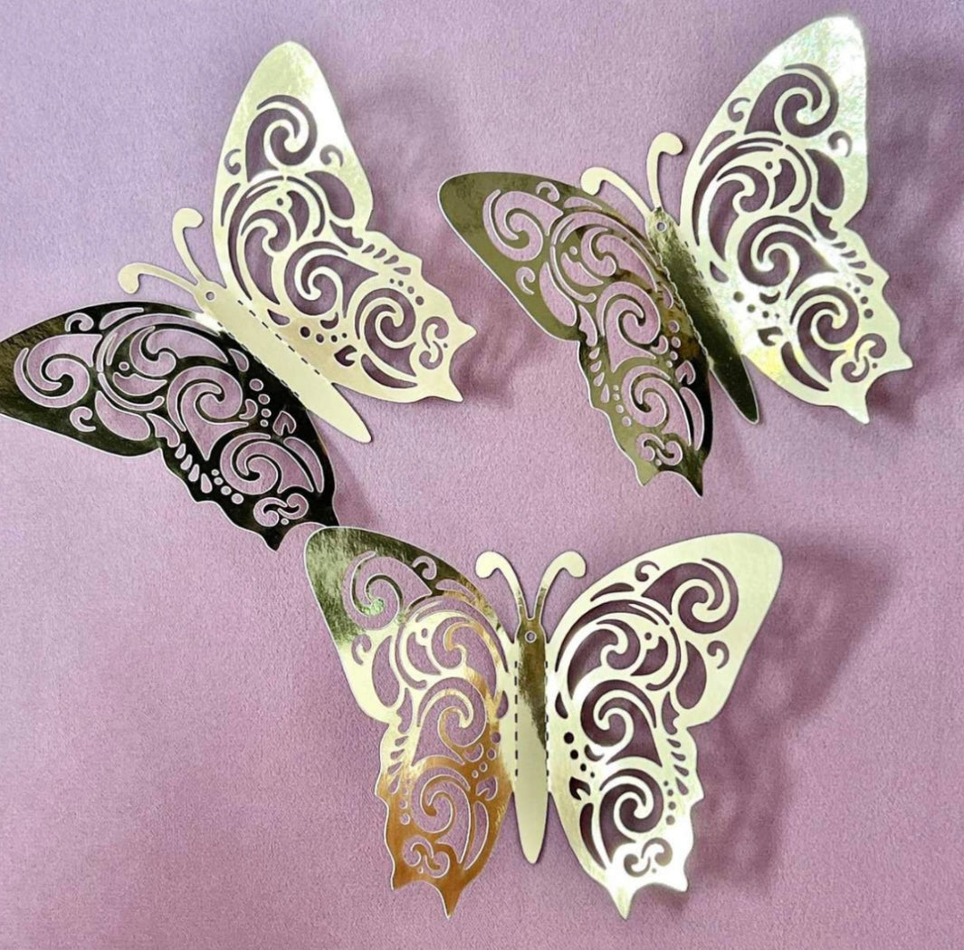 3 BUTTERFLIES