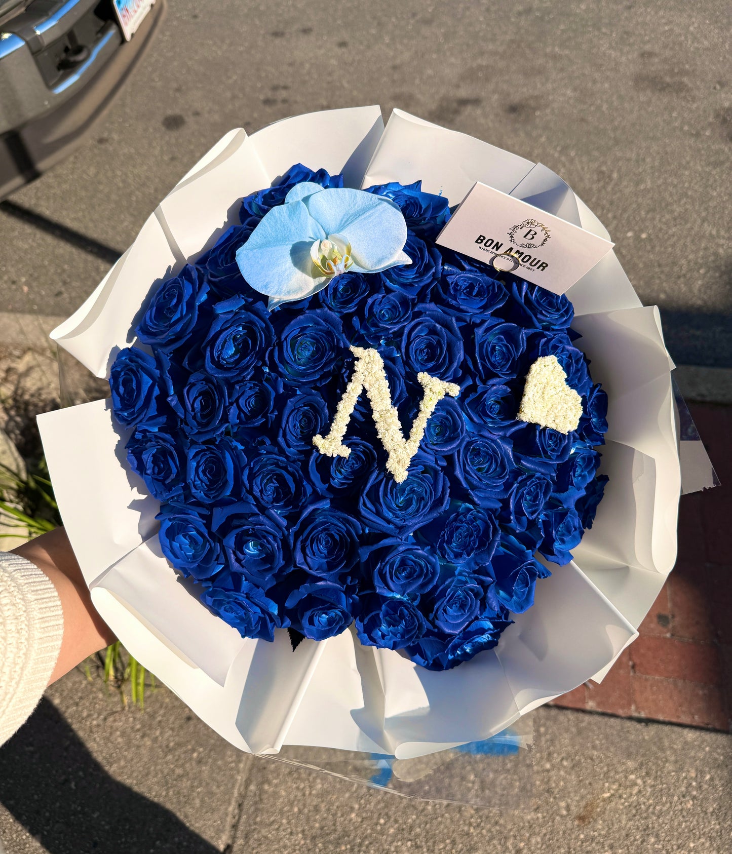 HIS BOUQUET